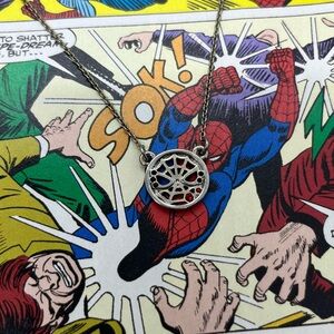 Disney Japan Marvel Spider-Man Necklace